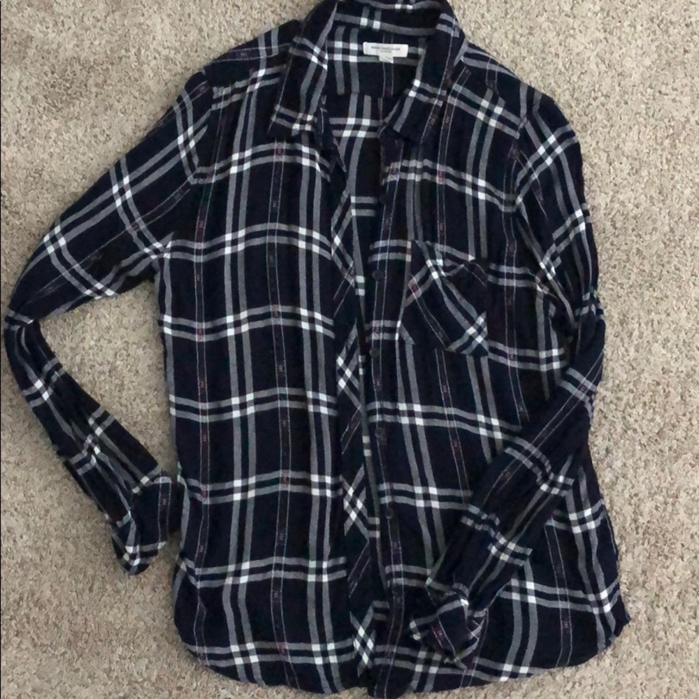 ❤️SOLD❤️Plaid long sleeve shirt